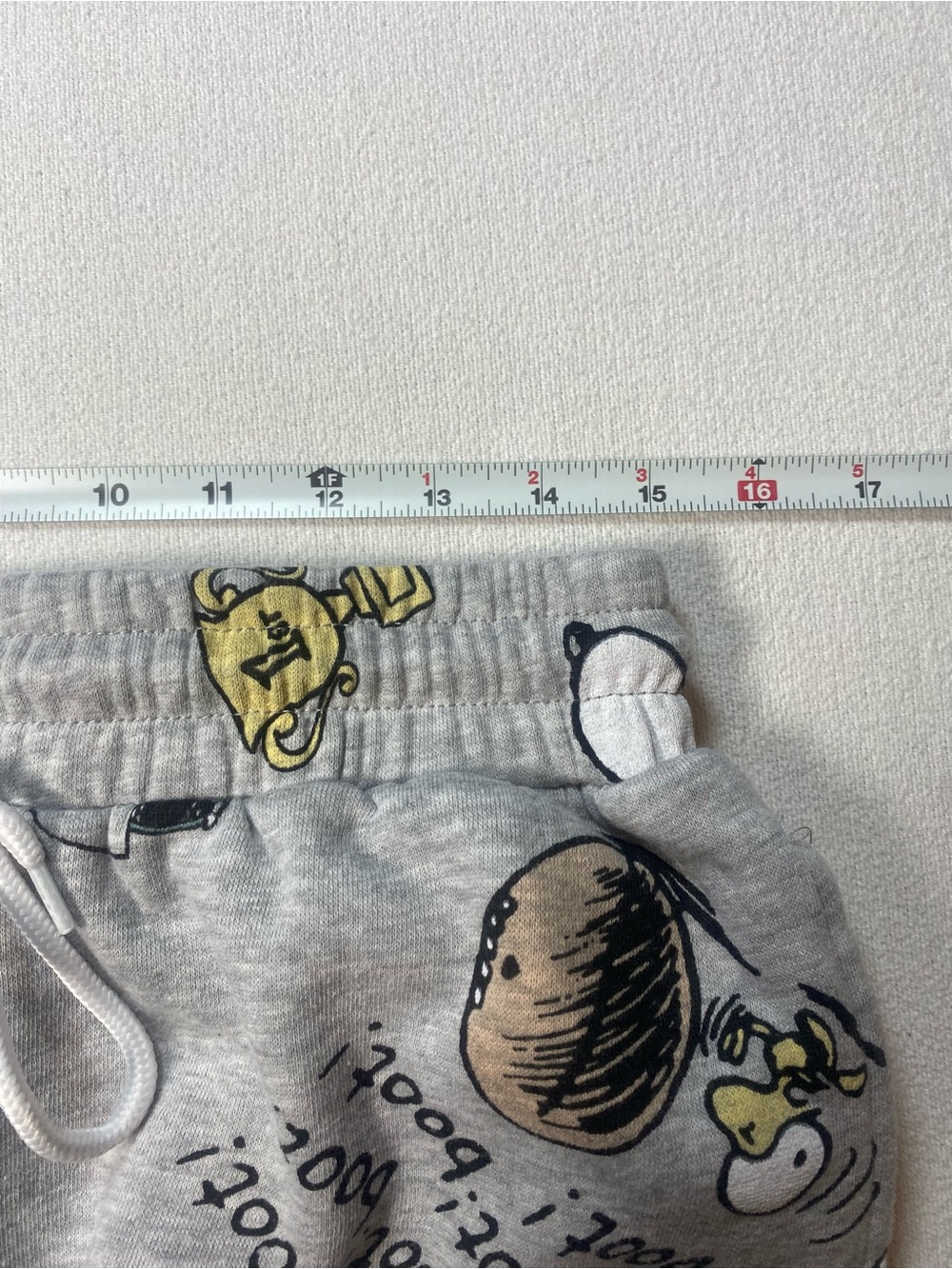 Peanuts Heather Grey Snoopy & Woodstock Lounge Shorts - Picture 3 of 5